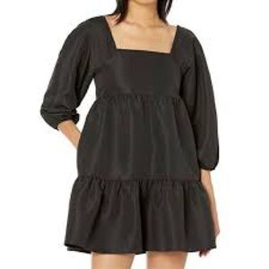 Levi's Black Mini tier Dress